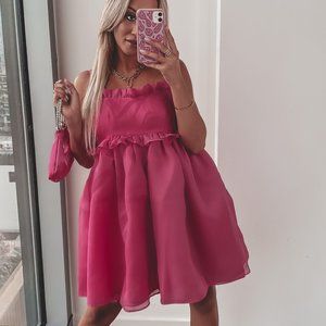 AMAZING LACE Pink Chiffon Mini Large